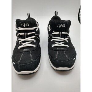 Ryka Womens Black Athletic Sneakers Size 7 W